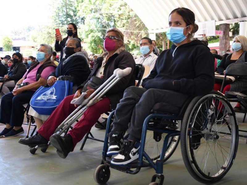 Benefician a habitantes con discapacidad en ocho municipios EdoMéx