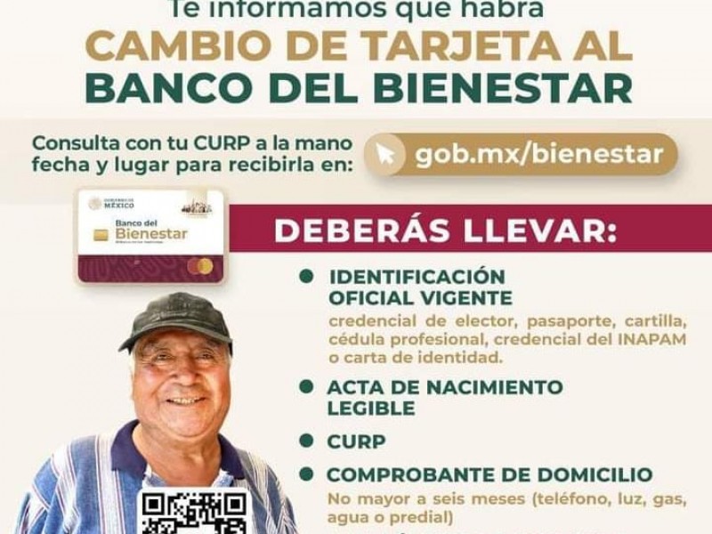 Beneficiarios de programas federales migrarán a Banco Bienestar