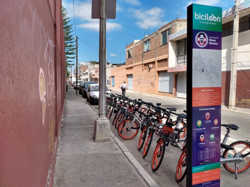 Bici pública genera 304 viajes diarios en León