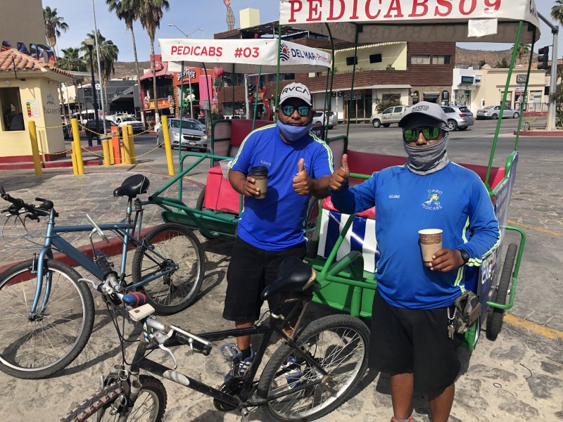 Bici taxi; un atractivo más que ofrece Los Cabos