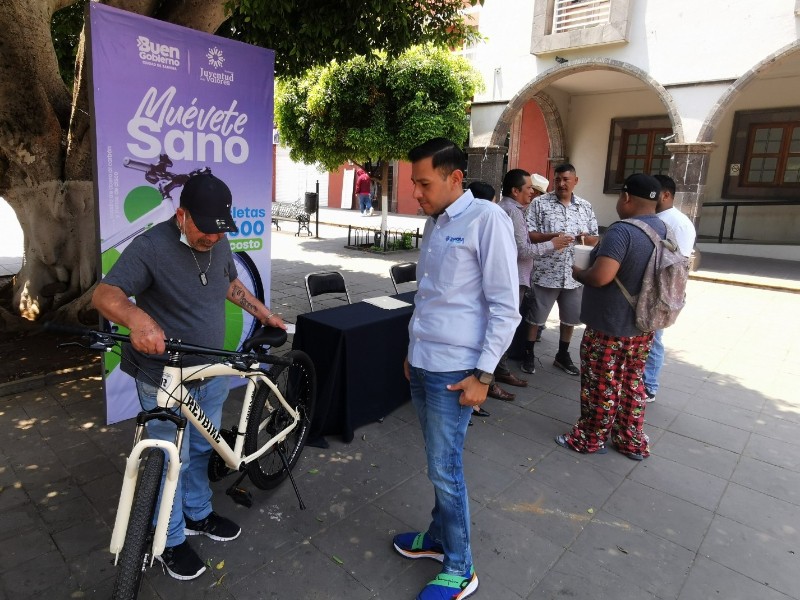 Bicicletas entregadas en Zamora por el programa Muévete Sano