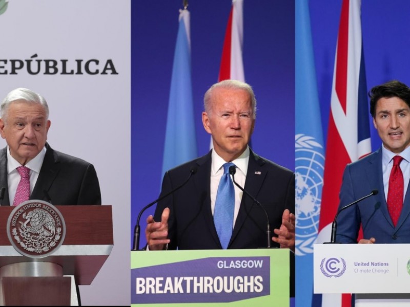 Biden, AMLO y Trudeau se reunirán mañana en Washington