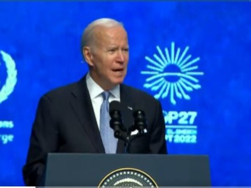 Biden: el cambio climático pone en riesgo al planeta