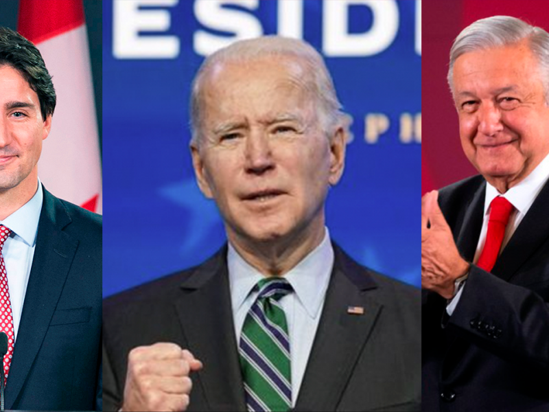 Biden prepara cumbre trilateral en EU con AMLO y Trudeau