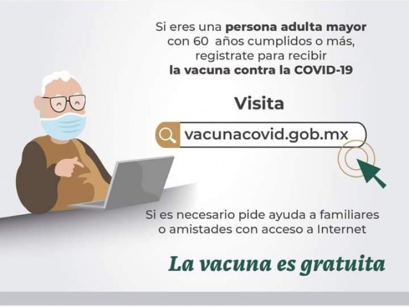 Bienestar Nayarit inicia registro de adultos mayores para vacunación covid