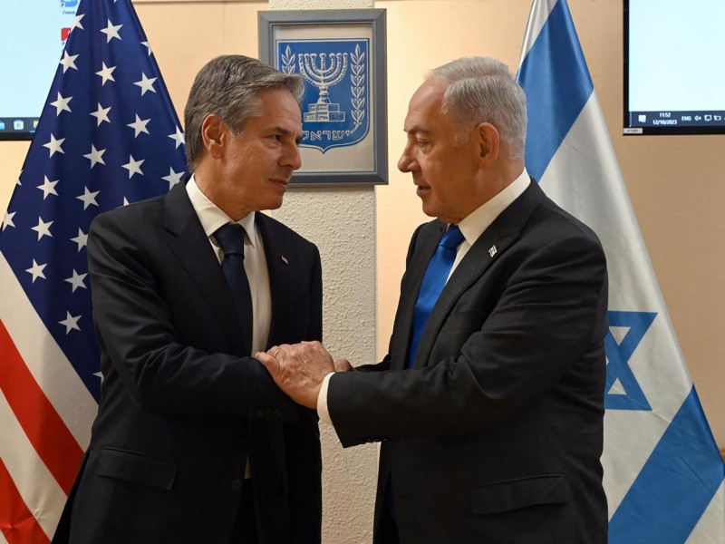 Blinken reitera apoyo de EEUU a Israel