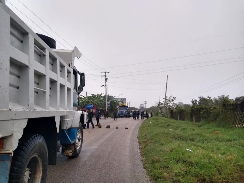 Bloquea Orcao tramo San Cristóbal-Palenque