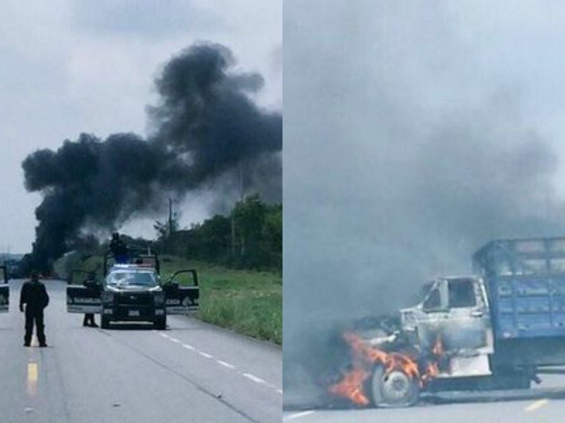 Bloquean carretera Ciudad Victoria-Monterrey por detención de Octavio Leal