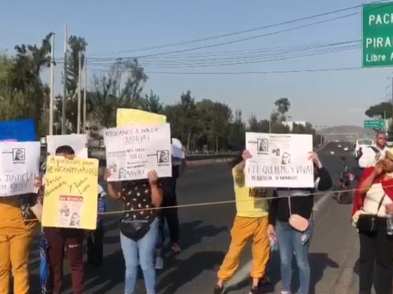 Bloquean la México - Pachuca