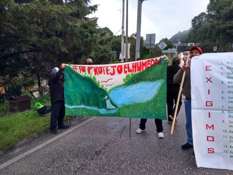 Bloquean tramo carretero a Comitán. Estado de derecho vulnerado