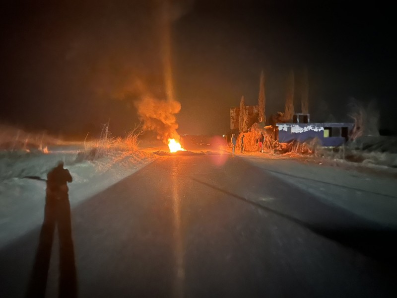 Bloquean carretera por apertura de relleno sanitario