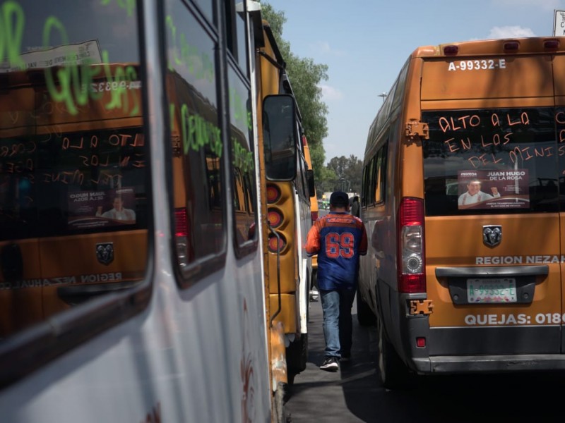 Bloqueo de transportistas afecta los accesos a la CDMX