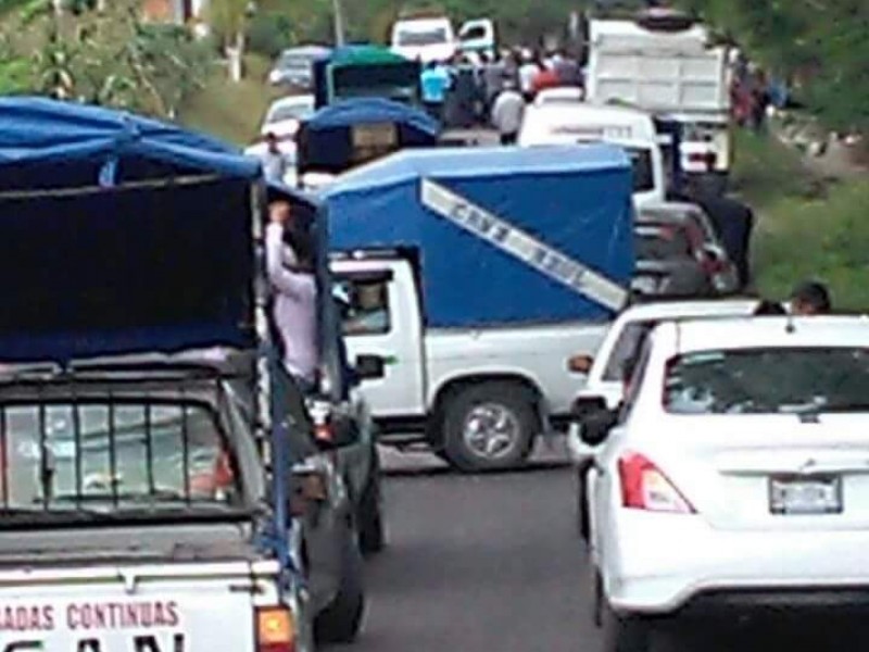 Bloqueo en Ocosingo-Palenque.