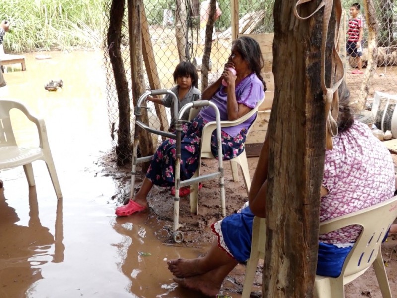 Bloqueo impide la empatía ante las inundaciones en Vicam