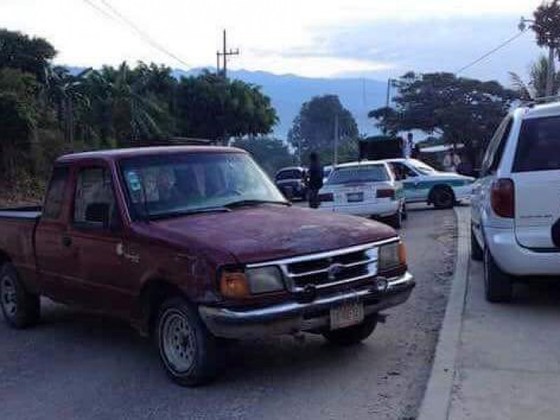 Bloqueos carreteros en Chiapas