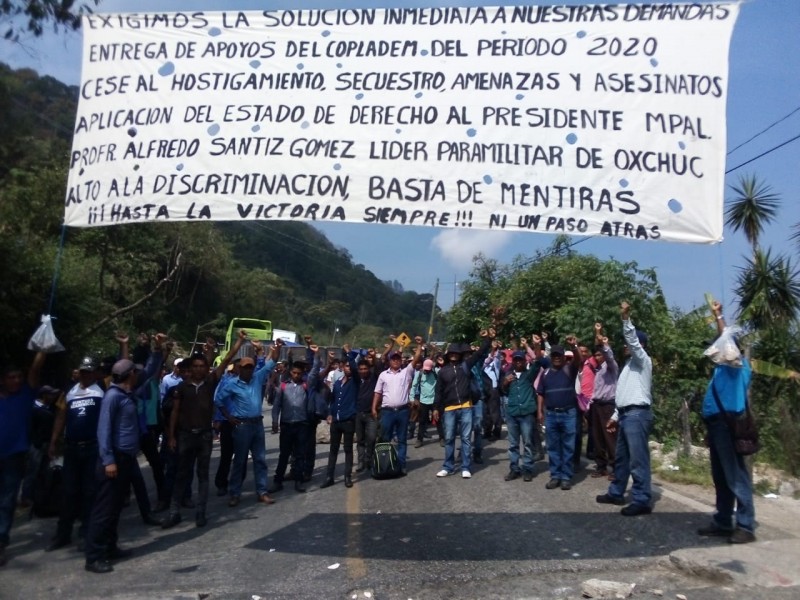 Bloqueos dejan sin turismo a siete municipios de Chiapas