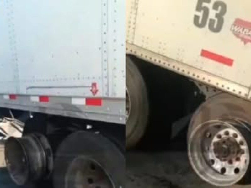 Bloqueos en carreteras provocan robos de llantas a transportistas