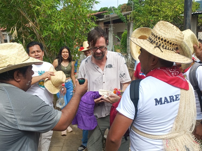 Boda del lagarto: ritual chontal une pueblos, mar y tierra