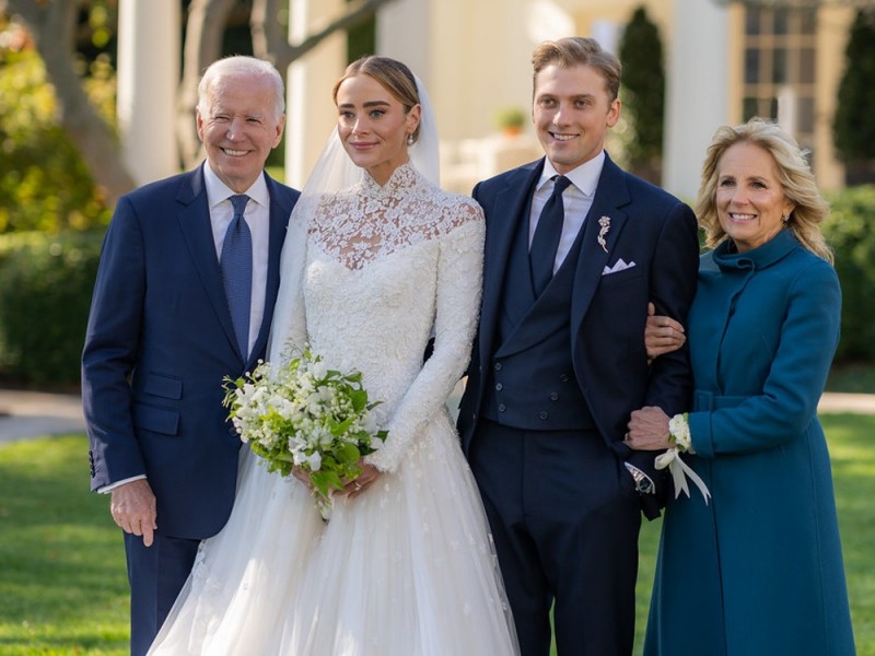 Boda en la Casa Blanca, nieta de Biden