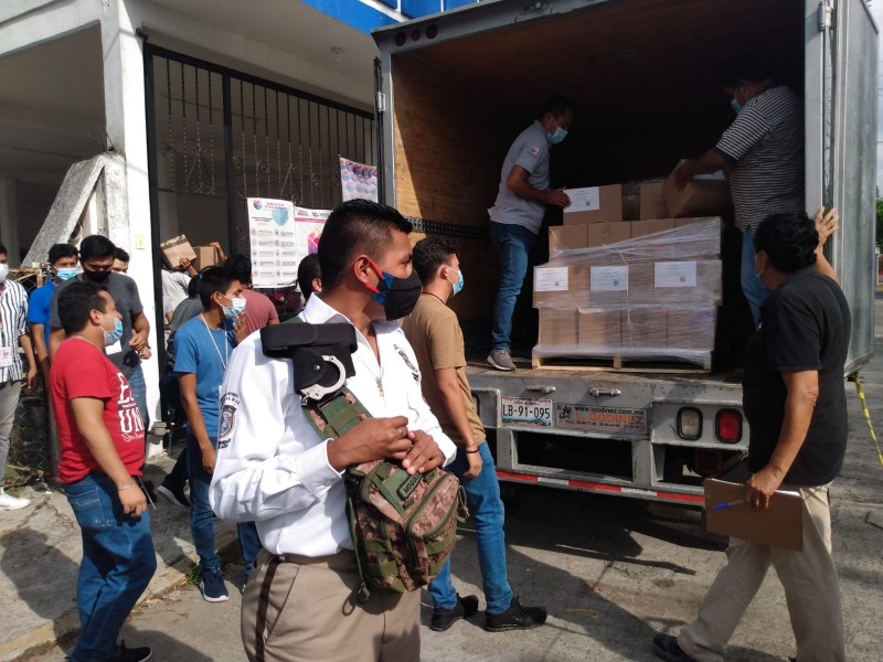 Boletas de votación completas y en resguardo