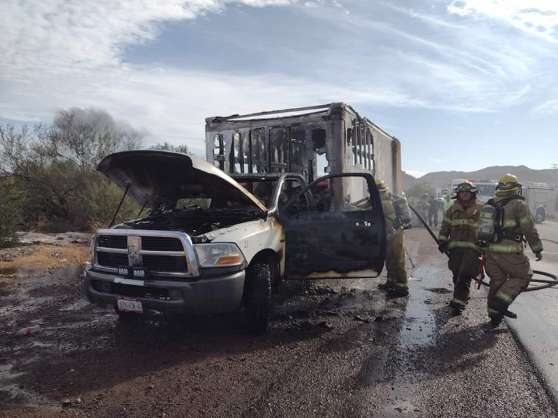 Bomberos atiende incendio