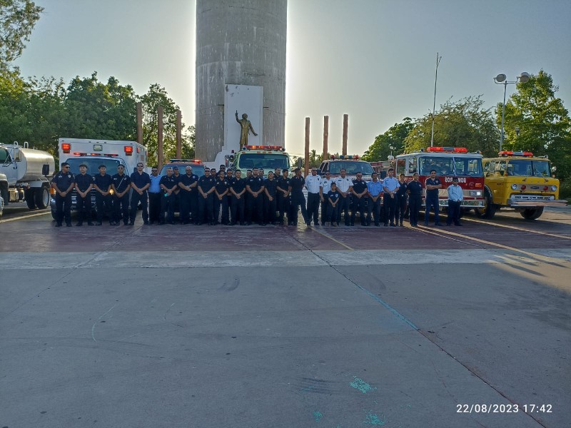 Bomberos celebran su día