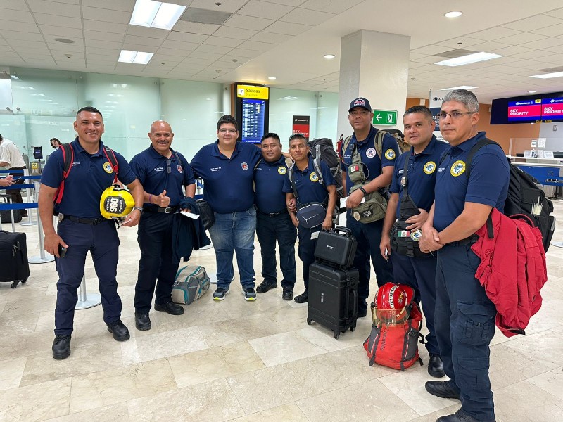 Bomberos CSL envía personal en apoyo a Acapulco