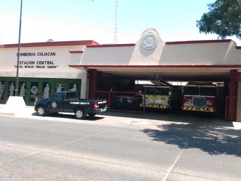 Bomberos de Culiacán limitados por personal con COVID