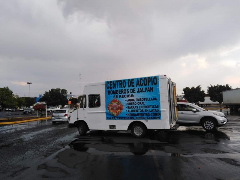 Bomberos de Jalpan solicitan donaciones