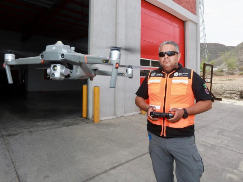 Bomberos de Torreón reciben capacitación en Drones