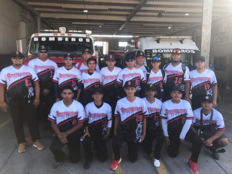 Bomberos Empalme participan en Torneo de Softball