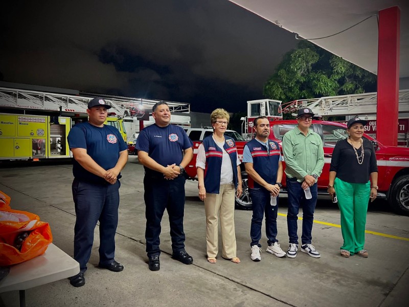 Bomberos Mazatlán Recibe Nuevo Equipo e Instalaciones