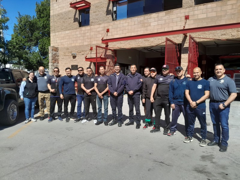 Bomberos viajan a Nogales para torneo de basquetbol