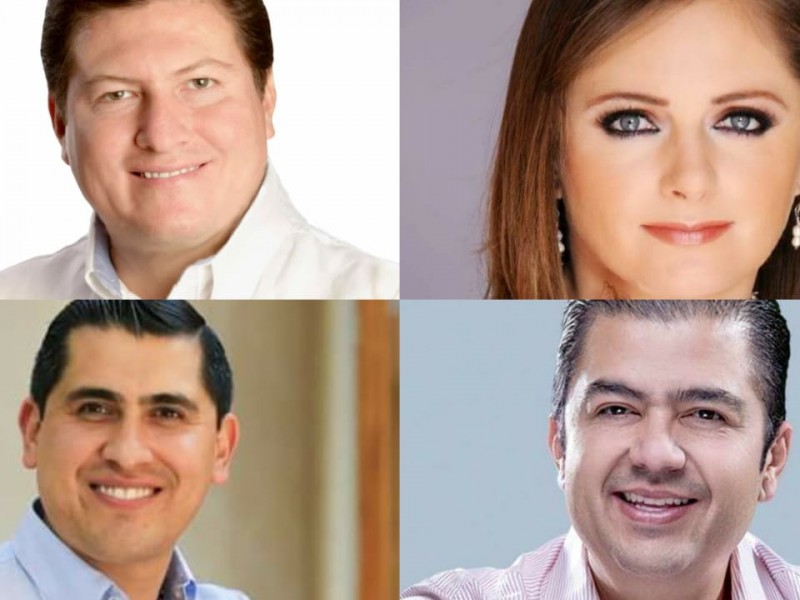 Bonilla, Anaya, Peña y Luévano los aspirantes priistas ala gubernatura