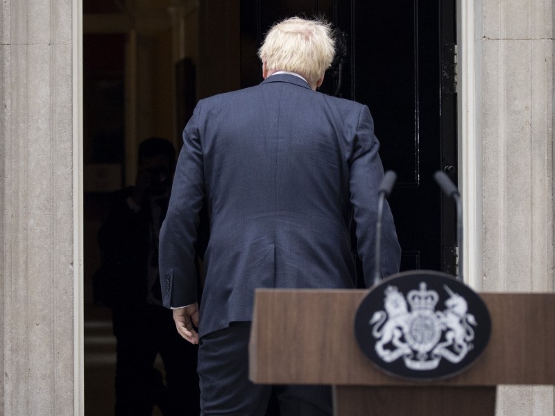 Boris Johnson, renuncia