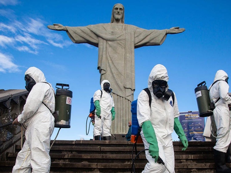 Brasil notifica 42 mil nuevas infecciones Covid-19 en 24 horas