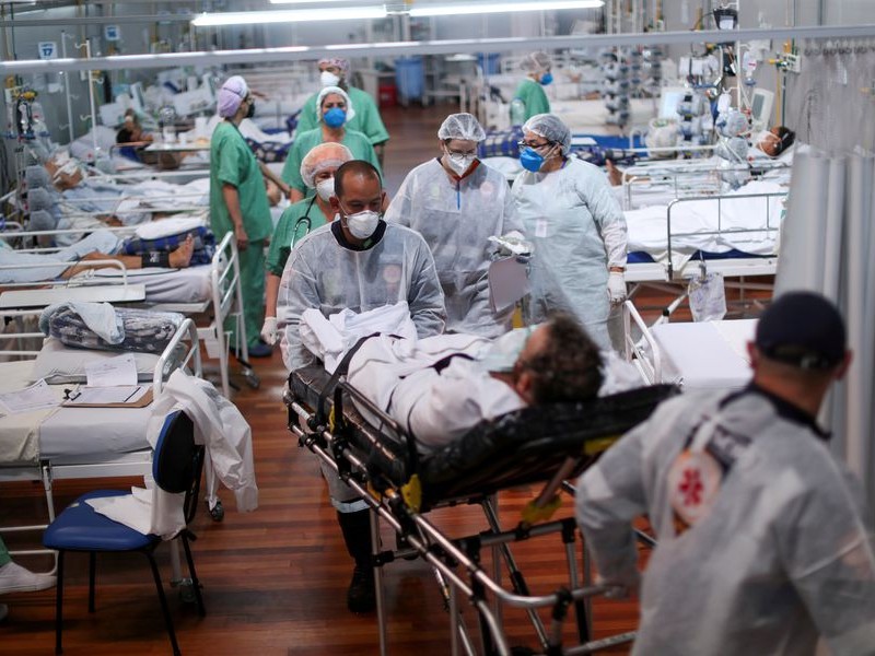 Brasil supera los 15 millones de infecciones por SARS-COV-2