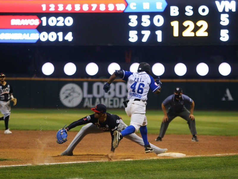 Bravos van por la revancha ante Generales