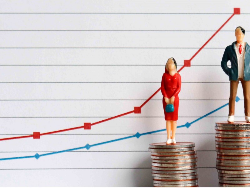 Brecha salarial de género de 40 mil pesos anuales