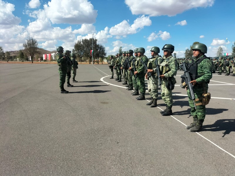 #BrevesLocales: Arriban 500 elementos de SEDENA a Zacatecas