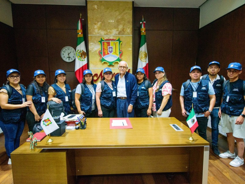 Brigada de Nayarit apoya vacunación contra sarampión en Chihuahua