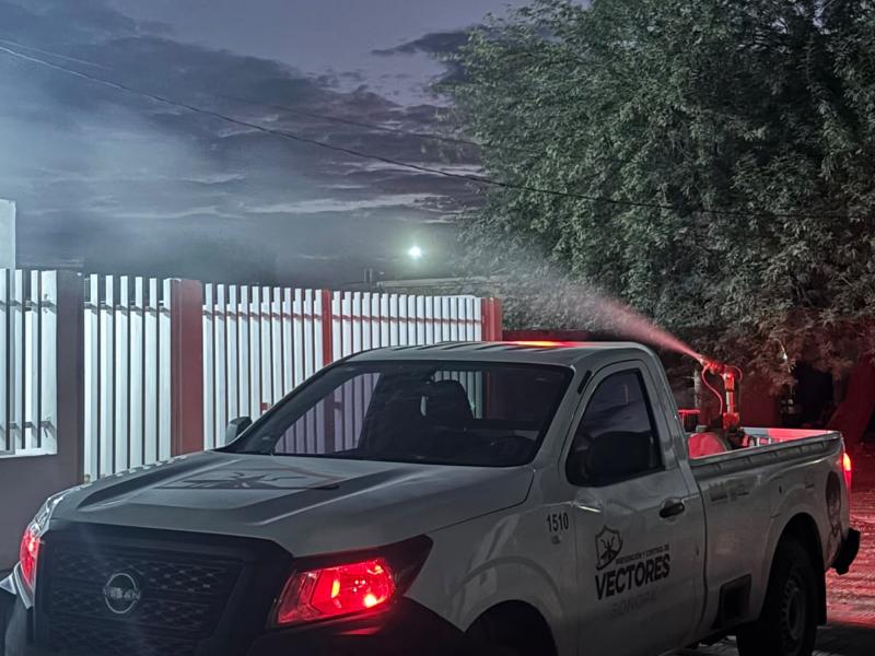 Brigadas de salud refuerzan acciones contra el dengue en Sonora