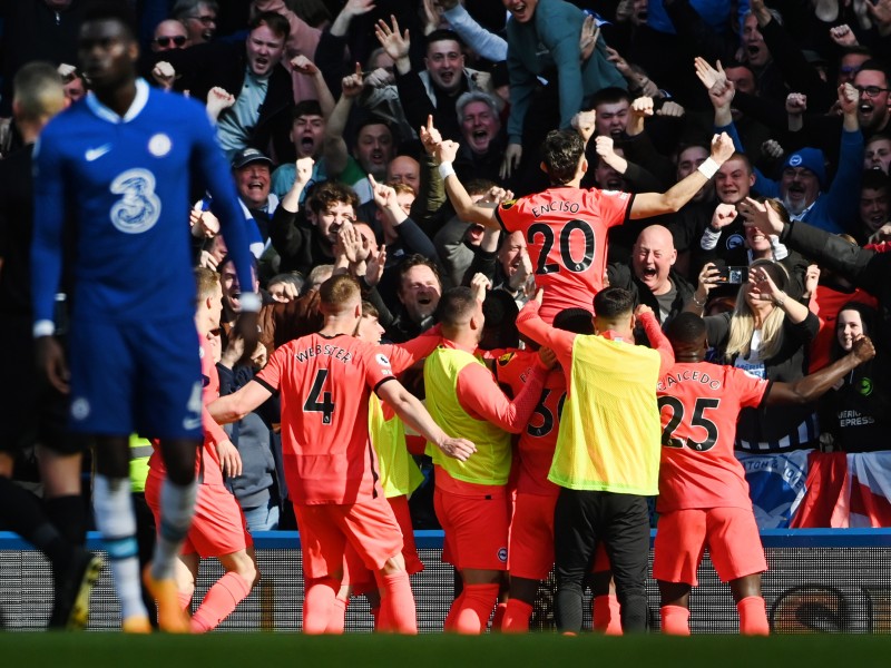 Brighton amplía los problemas del Chelsea en Premier League