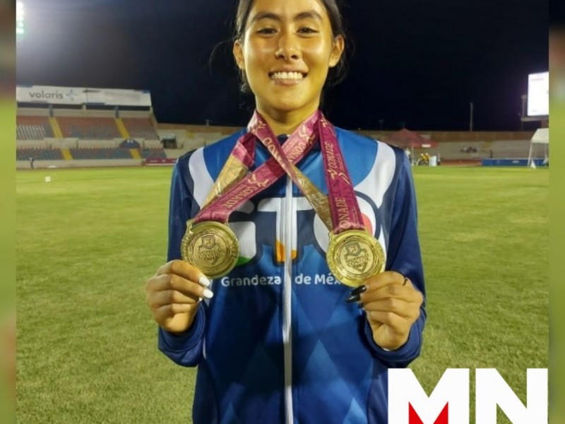 Brilla la acambarense Sabrina Salcedo en el Atletismo