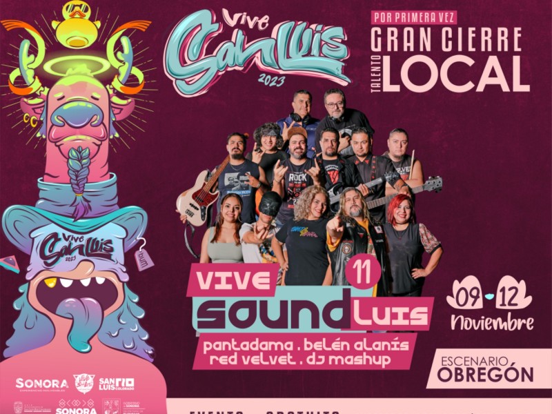 Brillará el talento local con “Vive Sound Luis”