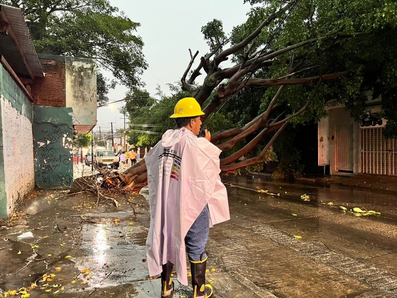 Brinda PC atención a ciudadanía afectada por lluvias