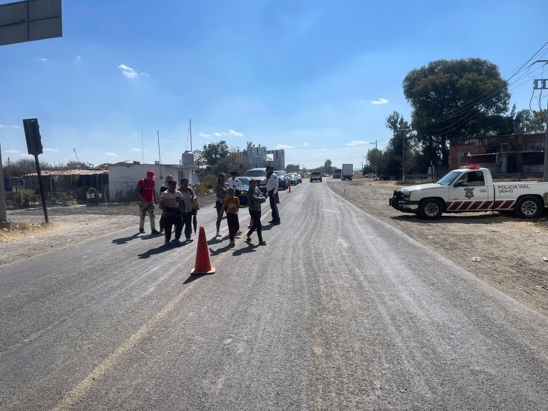 Policía Vial apoyará a peregrinos en la 