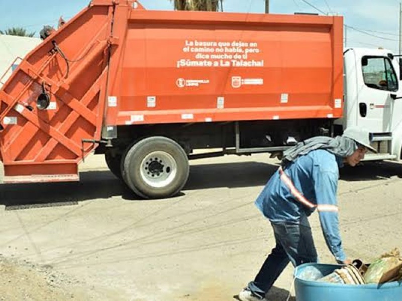 Brindarán de manera normal recolección de basura en Hermosillo