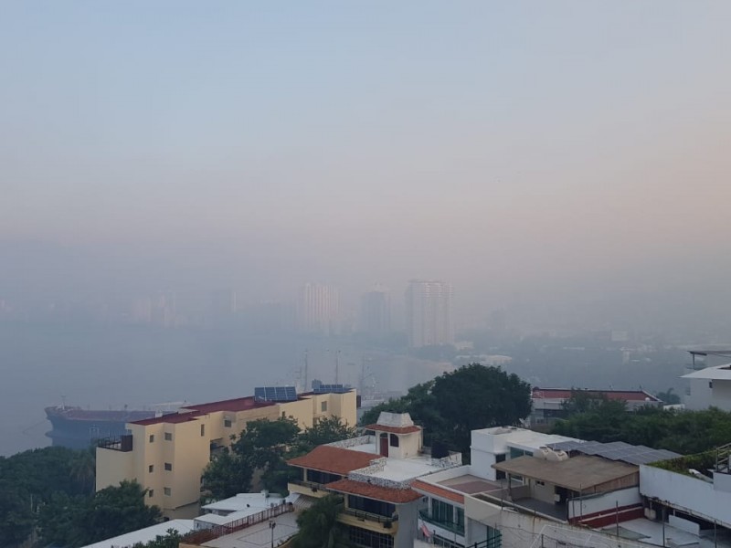 “Bruma” cubre Acapulco y la Costa de Guerrero