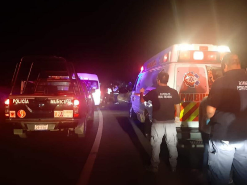 Brutal accidente en el libramiento deja tres lesionados